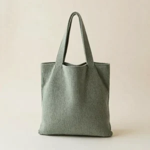 Moss Knit Market Tote