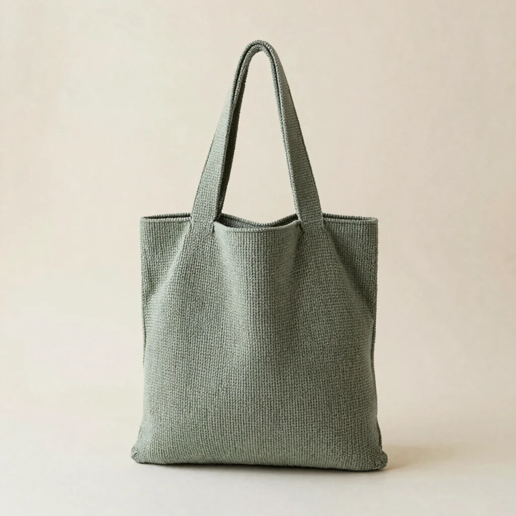 Moss Knit Market Tote