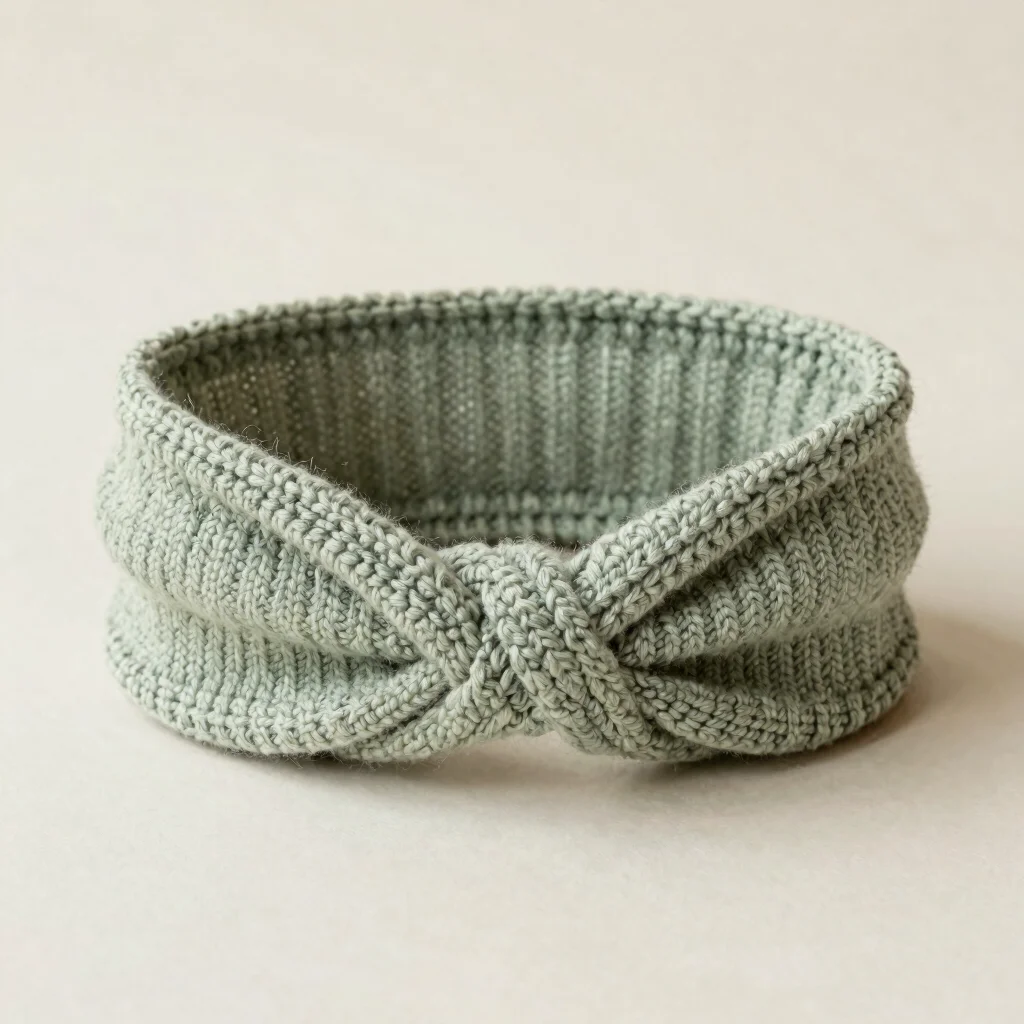 Dewdrop Knit Headband